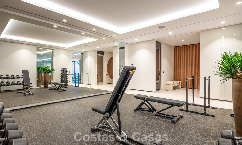 Spectacular contemporary luxury villa for sale with sea view in El Madroñal, Marbella - Benahavís 796253