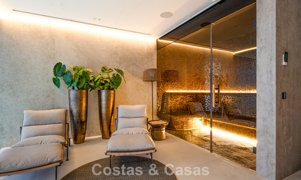 Spectacular contemporary luxury villa for sale with sea view in El Madroñal, Marbella - Benahavís 796257