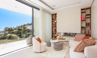 Spectacular contemporary luxury villa for sale with sea view in El Madroñal, Marbella - Benahavís 796266 