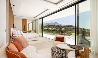 Spectacular contemporary luxury villa for sale with sea view in El Madroñal, Marbella - Benahavís 796267 