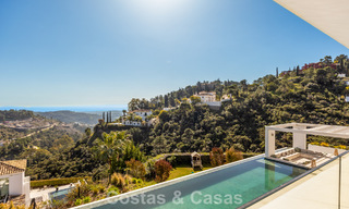Spectacular contemporary luxury villa for sale with sea view in El Madroñal, Marbella - Benahavís 796268 