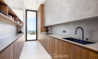 Spectacular contemporary luxury villa for sale with sea view in El Madroñal, Marbella - Benahavís 796271 