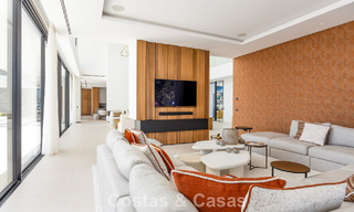 Spectacular contemporary luxury villa for sale with sea view in El Madroñal, Marbella - Benahavís 796272 