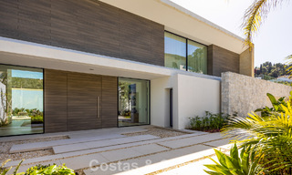Spectacular contemporary luxury villa for sale with sea view in El Madroñal, Marbella - Benahavís 796284 
