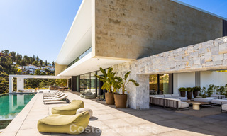 Spectacular contemporary luxury villa for sale with sea view in El Madroñal, Marbella - Benahavís 796287 