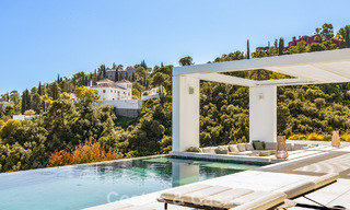 Spectacular contemporary luxury villa for sale with sea view in El Madroñal, Marbella - Benahavís 796288 