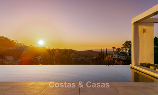 Spectacular contemporary luxury villa for sale with sea view in El Madroñal, Marbella - Benahavís 796292 