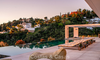 Spectacular contemporary luxury villa for sale with sea view in El Madroñal, Marbella - Benahavís 796293 