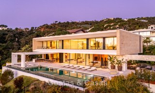Spectacular contemporary luxury villa for sale with sea view in El Madroñal, Marbella - Benahavís 796294 