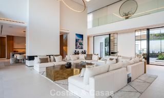 Spectacular contemporary luxury villa for sale with sea view in El Madroñal, Marbella - Benahavís 796295 