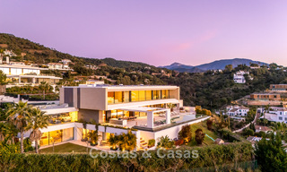 Spectacular contemporary luxury villa for sale with sea view in El Madroñal, Marbella - Benahavís 796296 