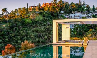 Spectacular contemporary luxury villa for sale with sea view in El Madroñal, Marbella - Benahavís 796299 