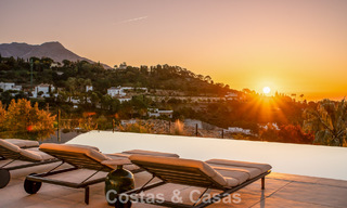 Spectacular contemporary luxury villa for sale with sea view in El Madroñal, Marbella - Benahavís 796301 