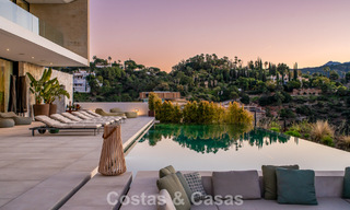 Spectacular contemporary luxury villa for sale with sea view in El Madroñal, Marbella - Benahavís 796306 