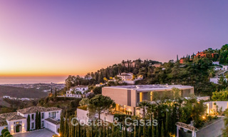 Spectacular contemporary luxury villa for sale with sea view in El Madroñal, Marbella - Benahavís 796307 