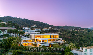 Spectacular contemporary luxury villa for sale with sea view in El Madroñal, Marbella - Benahavís 796309 