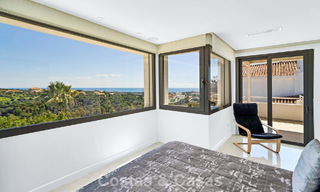 Modern renovated Andalusian villa with sea and mountain views for sale in Nueva Andalucía, Marbella 796092 