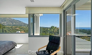 Modern renovated Andalusian villa with sea and mountain views for sale in Nueva Andalucía, Marbella 796093 
