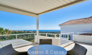 Modern renovated Andalusian villa with sea and mountain views for sale in Nueva Andalucía, Marbella 796094 