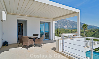 Modern renovated Andalusian villa with sea and mountain views for sale in Nueva Andalucía, Marbella 796096 