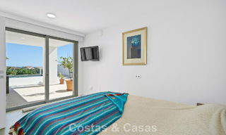 Modern renovated Andalusian villa with sea and mountain views for sale in Nueva Andalucía, Marbella 796117 