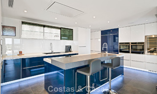 Modern renovated Andalusian villa with sea and mountain views for sale in Nueva Andalucía, Marbella 796122 