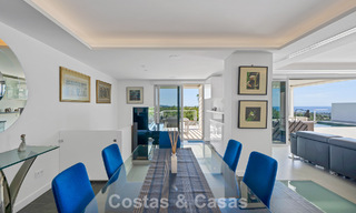 Modern renovated Andalusian villa with sea and mountain views for sale in Nueva Andalucía, Marbella 796123 
