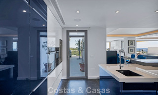 Modern renovated Andalusian villa with sea and mountain views for sale in Nueva Andalucía, Marbella 796127 