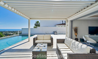 Modern renovated Andalusian villa with sea and mountain views for sale in Nueva Andalucía, Marbella 796132 