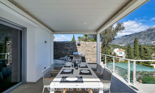 Modern renovated Andalusian villa with sea and mountain views for sale in Nueva Andalucía, Marbella 796134 