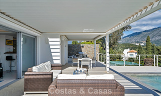 Modern renovated Andalusian villa with sea and mountain views for sale in Nueva Andalucía, Marbella 796140 
