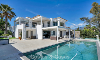 Modern renovated Andalusian villa with sea and mountain views for sale in Nueva Andalucía, Marbella 796142 