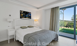 Modern renovated Andalusian villa with sea and mountain views for sale in Nueva Andalucía, Marbella 796153 