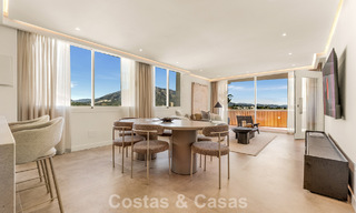 Modern renovated apartment with spacious terrace for sale with panoramic views in Nueva Andalucía, Marbella 796041 