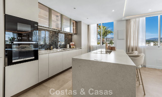 Modern renovated apartment with spacious terrace for sale with panoramic views in Nueva Andalucía, Marbella 796042 