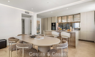 Modern renovated apartment with spacious terrace for sale with panoramic views in Nueva Andalucía, Marbella 796053 