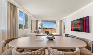 Modern renovated apartment with spacious terrace for sale with panoramic views in Nueva Andalucía, Marbella 796064 