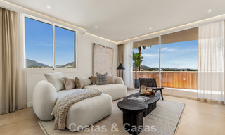 Modern renovated apartment with spacious terrace for sale with panoramic views in Nueva Andalucía, Marbella 796065 
