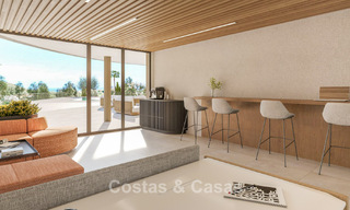 Modern luxury new-build apartments for sale with sea views in Mijas Costa, Costa del Sol 796018 