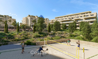 Modern luxury new-build apartments for sale with sea views in Mijas Costa, Costa del Sol 796022 