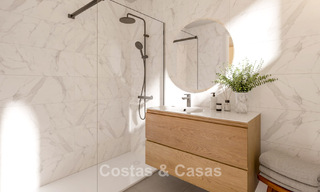 Modern luxury new-build apartments for sale with sea views in Mijas Costa, Costa del Sol 796030 