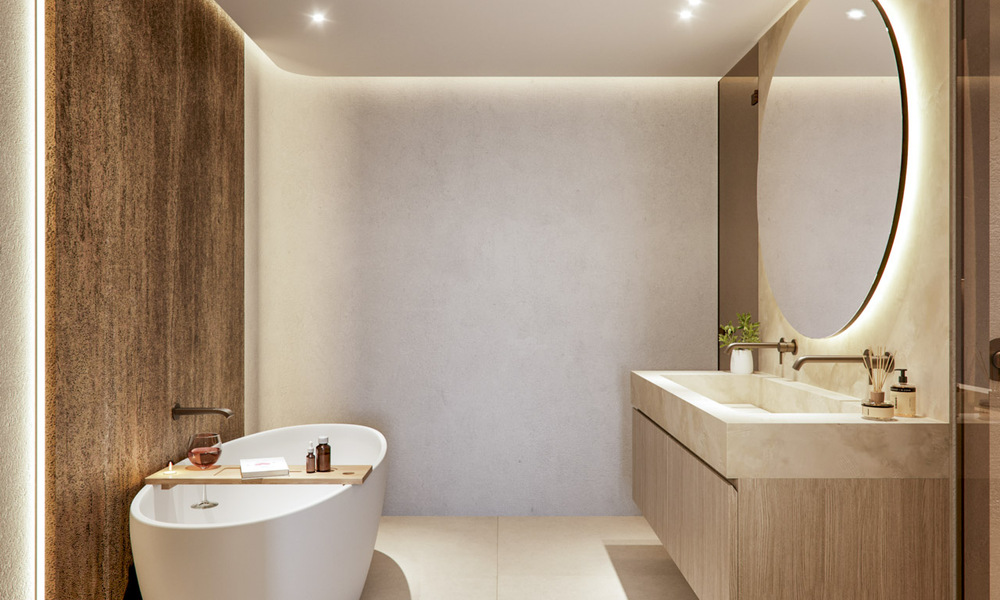 Luxury boutique apartments with avant-garde design and sea views for sale just steps from the beach in Fuengirola, Costa del Sol 796190