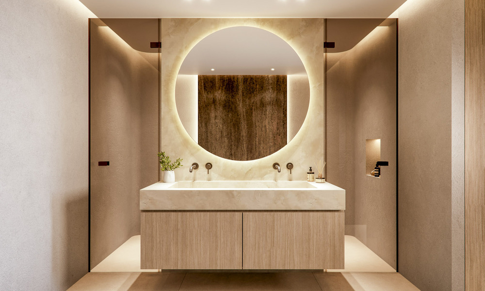 Luxury boutique apartments with avant-garde design and sea views for sale just steps from the beach in Fuengirola, Costa del Sol 796192