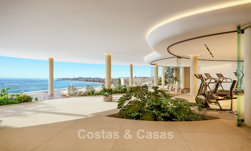 Luxury boutique apartments with avant-garde design and sea views for sale just steps from the beach in Fuengirola, Costa del Sol 796199