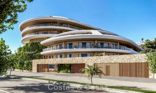 Luxury boutique apartments with avant-garde design and sea views for sale just steps from the beach in Fuengirola, Costa del Sol 796201 