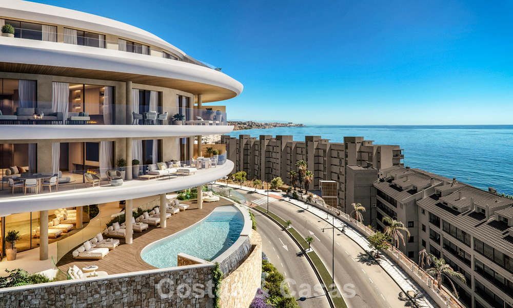Luxury boutique apartments with avant-garde design and sea views for sale just steps from the beach in Fuengirola, Costa del Sol 796203