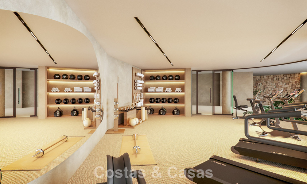 Luxury boutique apartments with avant-garde design and sea views for sale just steps from the beach in Fuengirola, Costa del Sol 796207