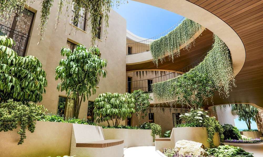 Luxury boutique apartments with avant-garde design and sea views for sale just steps from the beach in Fuengirola, Costa del Sol 796209