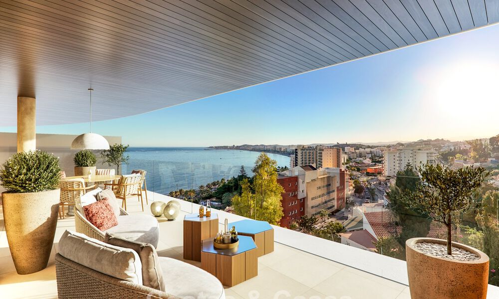 Luxury boutique apartments with avant-garde design and sea views for sale just steps from the beach in Fuengirola, Costa del Sol 796213
