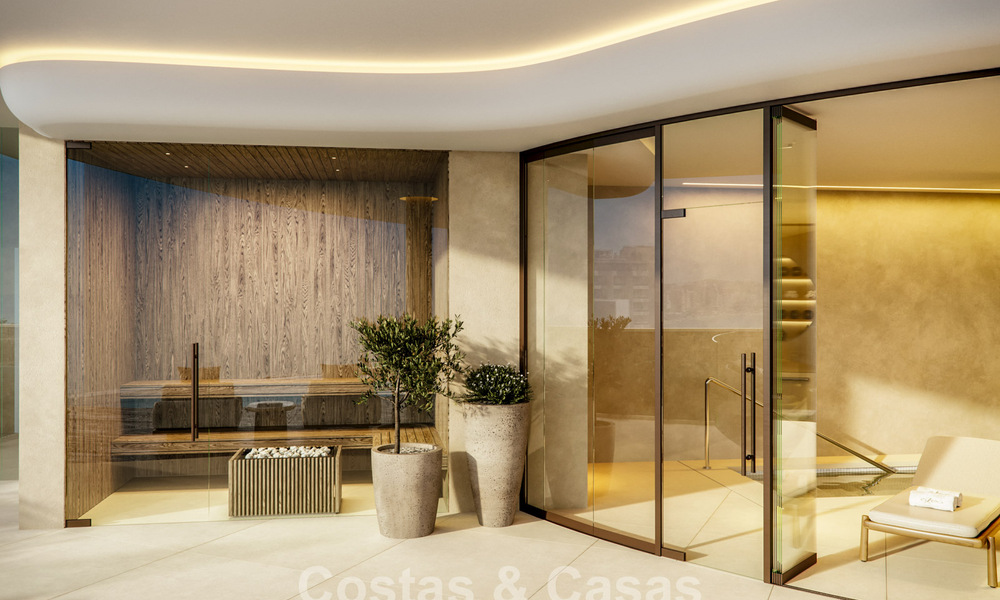 Luxury boutique apartments with avant-garde design and sea views for sale just steps from the beach in Fuengirola, Costa del Sol 796215